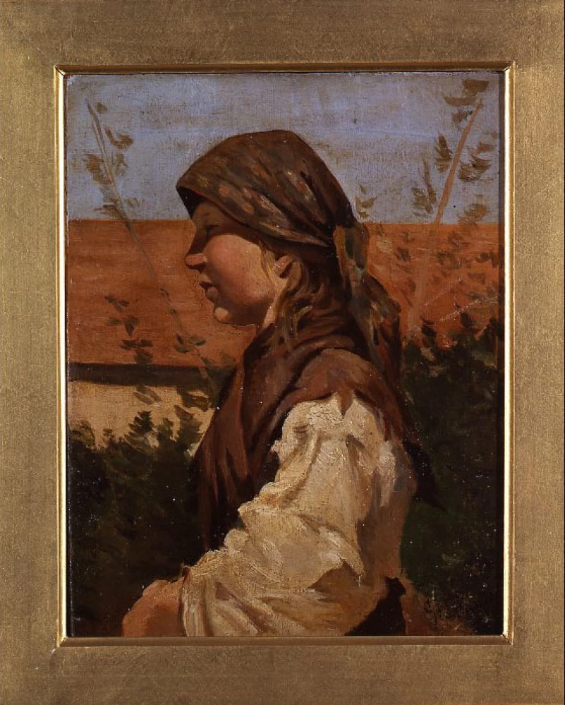 La boscaiola - Galleria d’Arte Moderna, Palazzo Pitti, Firenze